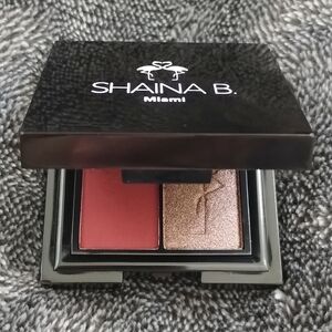 SHAINA B MIAMI Pressed Pigment Duo in Vino & Bae Harbor NEW